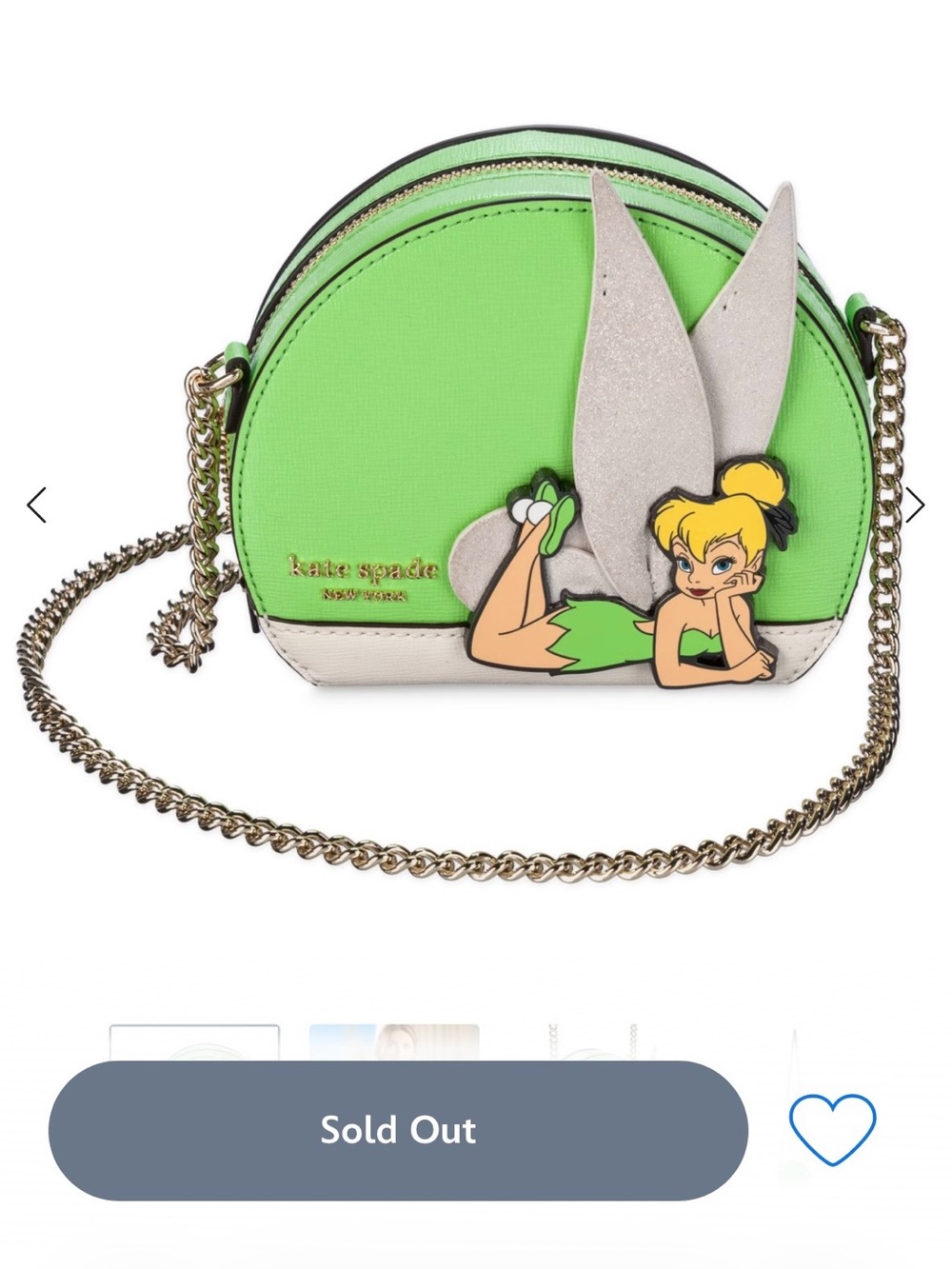 kate spade X Disney X Tinker Bell Crossbody